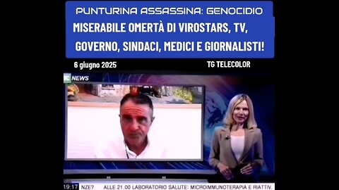 TG TELECOLOR - PUNTURINA ASSASSINA: "STATI UNITI: IN UN ANNO PIÙ DECESSI CHE IN TRE DEVASTANTI GUERRE" 6 giugno 2025