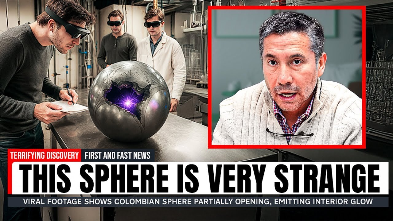 Scientists OPENED the Colombia UFO Sphere… What They Found Is TERRIFYING!