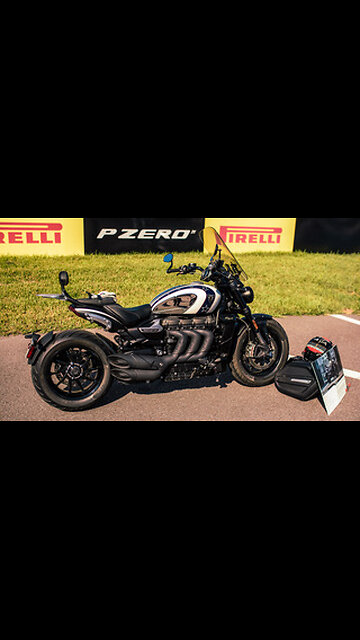 My Triumph Rocket 3GT Evel Knievel special edition