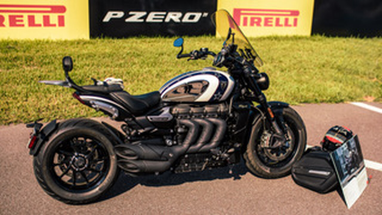 My Triumph Rocket 3GT Evel Knievel special edition