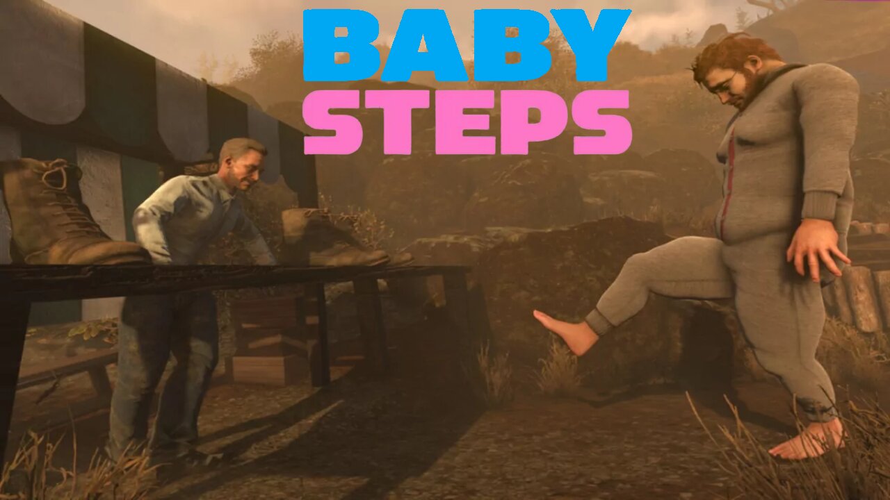 First Time Playing BABY STEPS — This Game Is Pure Chaos!
