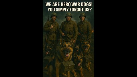 WE ARE HERO WAR DOGS !! You Simply Forgot us ?