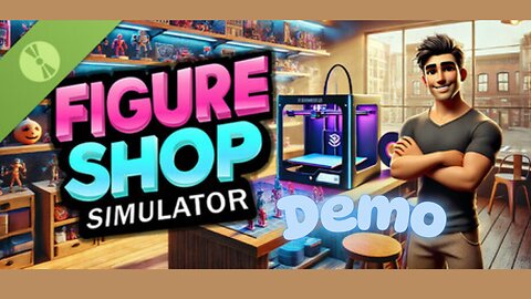 🛒 Running a Toy Empire?! | Figure Shop Simulator Demo Let’s Play | Toy Store Tycoon Begins!
