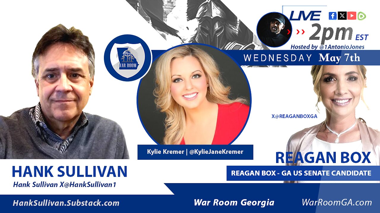 WAR ROOM GA - LIVE ft. Hank Sullivan, Kylie Kremer, Reagan Box