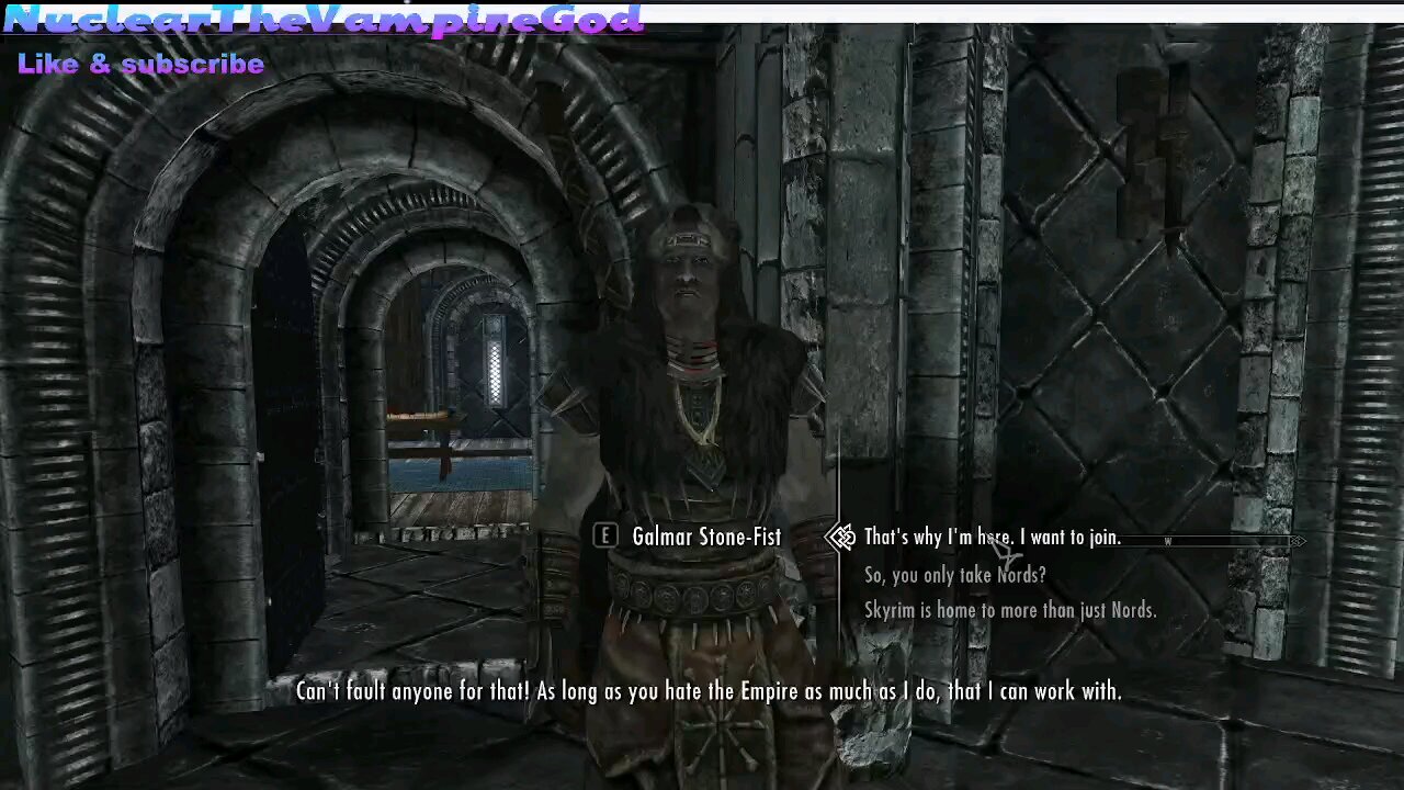 stormcloaks being racist