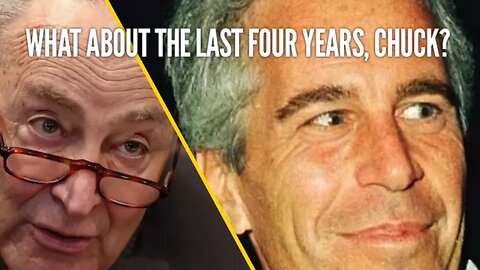 BREAKING NEWS:📣 Chuck completely ignores giving an answer because he doesn’t have one.