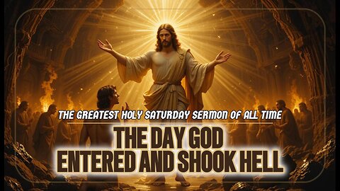The Day Jesus Entered and Shook Hell (The Greatest Holy Saturday Sermon Ever Told)