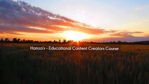 (courseslibrary.com)Hamza’s - Educational Content Creators Course download