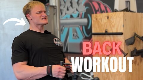 Big back workout