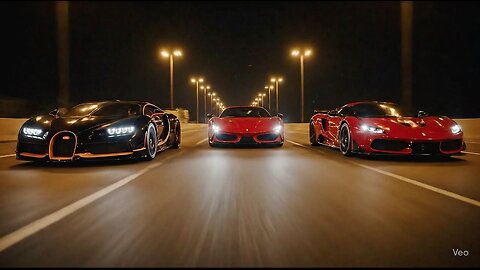 Super Cars at Night – Luxury Engines & Speed in Stunning Night Drives 🚗💨✨