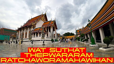 Ray Roams To Wat Suthat Temple | Bangkok | Thailand 🇹🇭