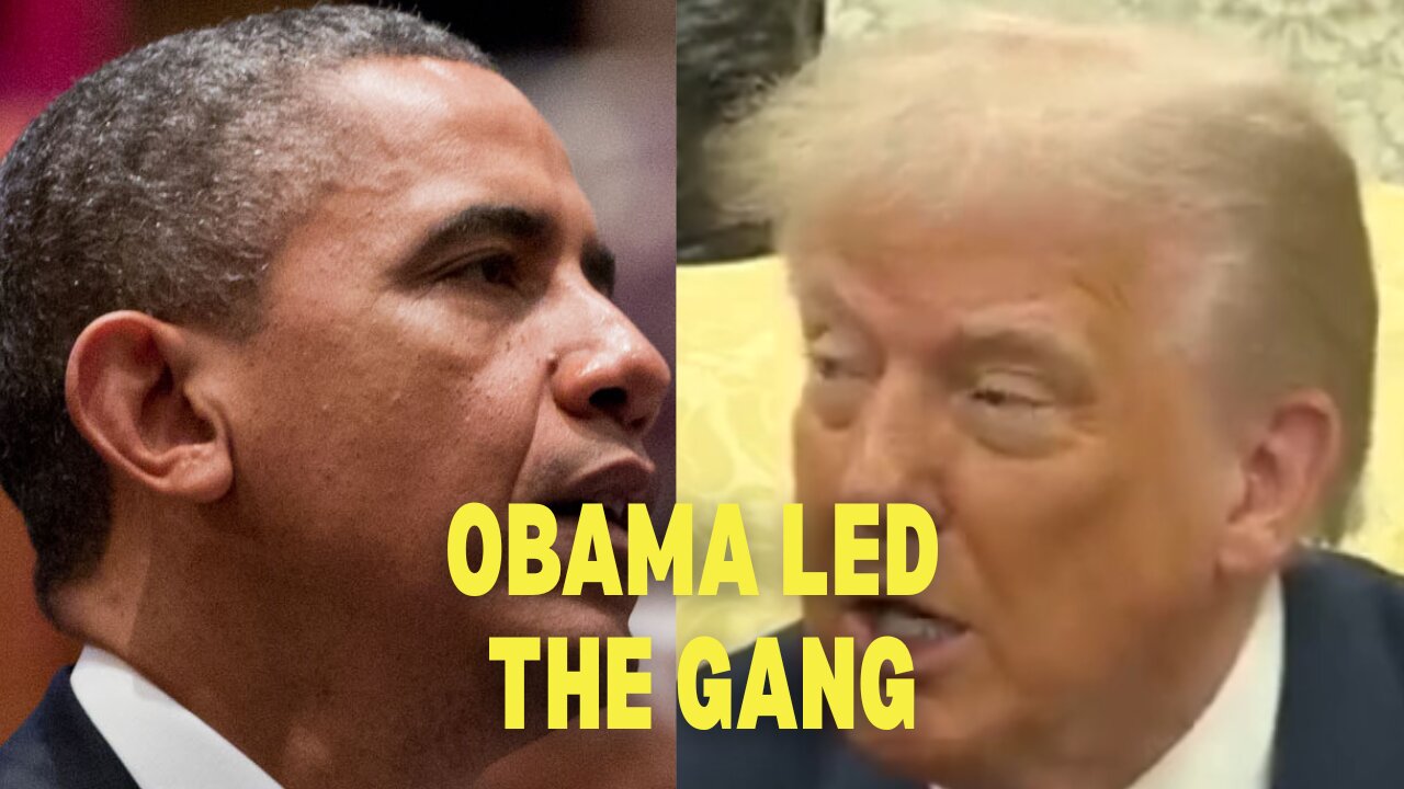 Breaking: Barack Hussein Obama DID THIS, Trump Declares.