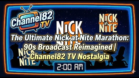 POV: It’s 2:00 AM in 1996 and Nick at Nite is On 📺 (4 Hour Broadcast) | Channel82 TV
