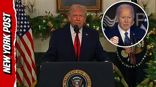 Trump trashes Biden to begin national address