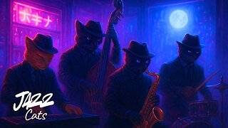 The Coolest Cats: Jazz & Neon Nights
