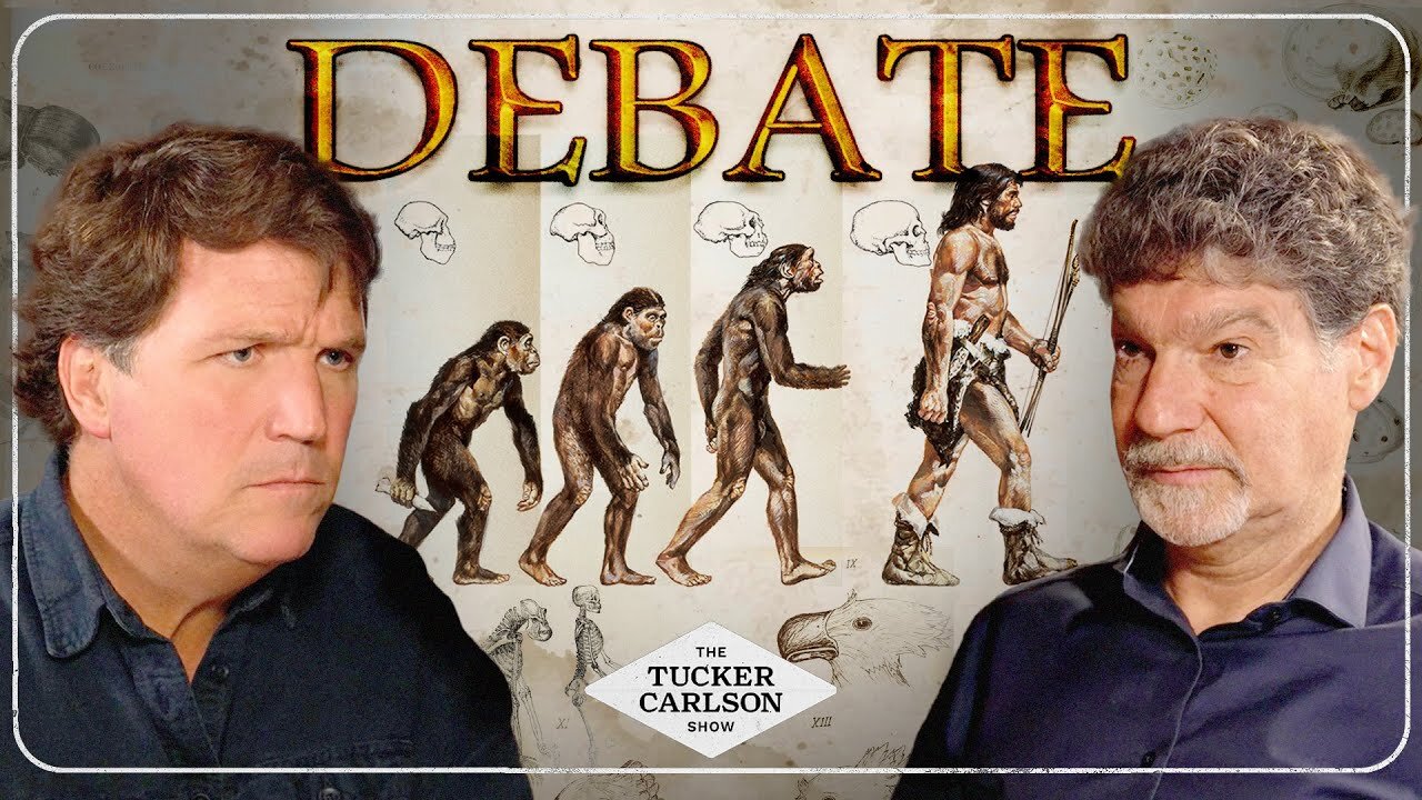 Tucker Carlson and Bret Weinstein Debate Evolution, God’s Existence, Israel, and AI Consciousness