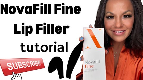 ✨NovaFill Fine Korean lip filler. Www.GlamDerma.com 20% Off With promotion code: BeautyBunny