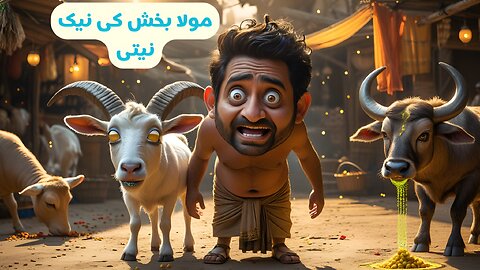 مولا بخش کی نیک نیتی | Kids Urdu fairy Tales | #kidsfuntimezone #fayzanjavaid #fayzan #Talihafayzan
