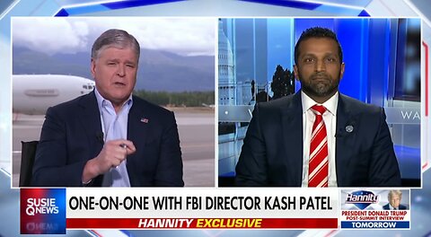 ONE ON ONE WITH FBI DIRECTOR KASH PATEL
			