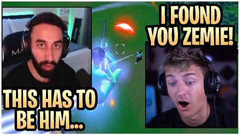 Ninja & Zemie 1v1 For The FIRST Time!