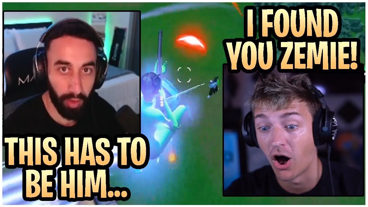 Ninja & Zemie 1v1 For The FIRST Time!