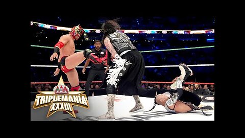 Vikingo vs. Dominik Mysterio vs. Dragon Lee vs. El Grande Americano Triplemanía XXXIII highlights