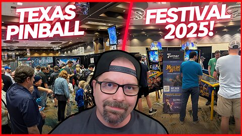 Texas Pinball Festival 2025 - RAW Footage! New Pinball Games!