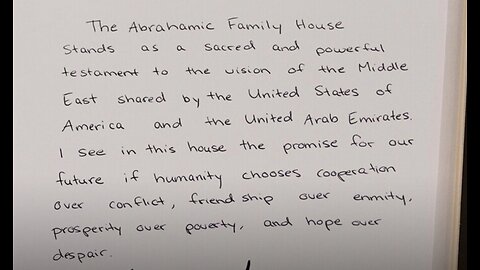 if humanity chooses cooperation over conflict, friendship over enmity, prosperity over poverty and..
