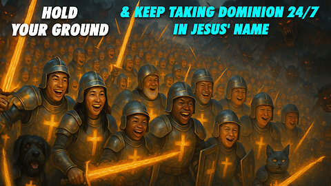 STC Revived Remnant (5/4/25): Theme: Hold Your Ground & Keep Taking Dominion 24/7 in Jesus' Name