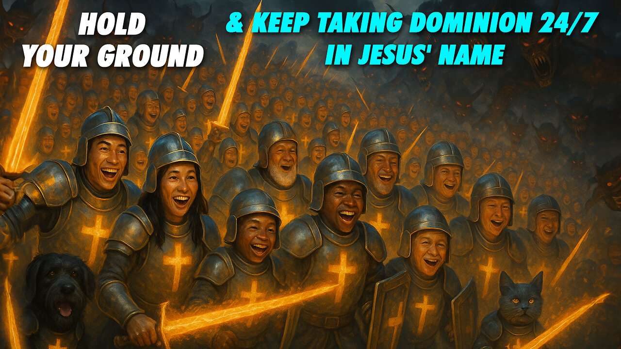 STC Revived Remnant (5/4/25): Theme: Hold Your Ground & Keep Taking Dominion 24/7 in Jesus' Name