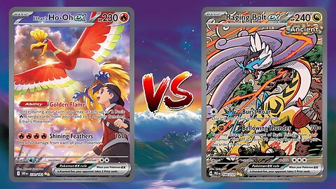 Pokemon TCG Live Ethan's Ho-Oh EX Altaria EX VS Raging Bolt EX Ogerpon EX!!