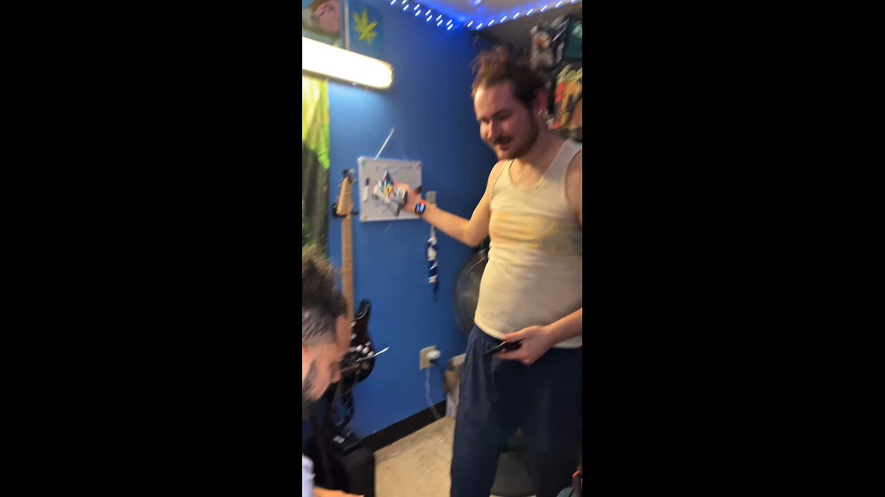 He Hit Him Like That??