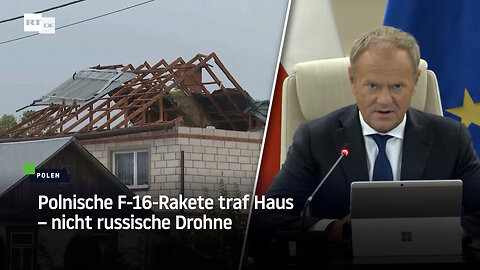 Polnische F-16-Rakete traf Haus – nicht russische Drohne