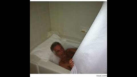 Image of Epstein Smiling Naked in a Bathtub Released