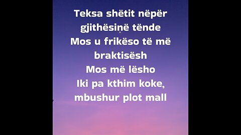 Edhe nëse nuk më mendon - Elisa