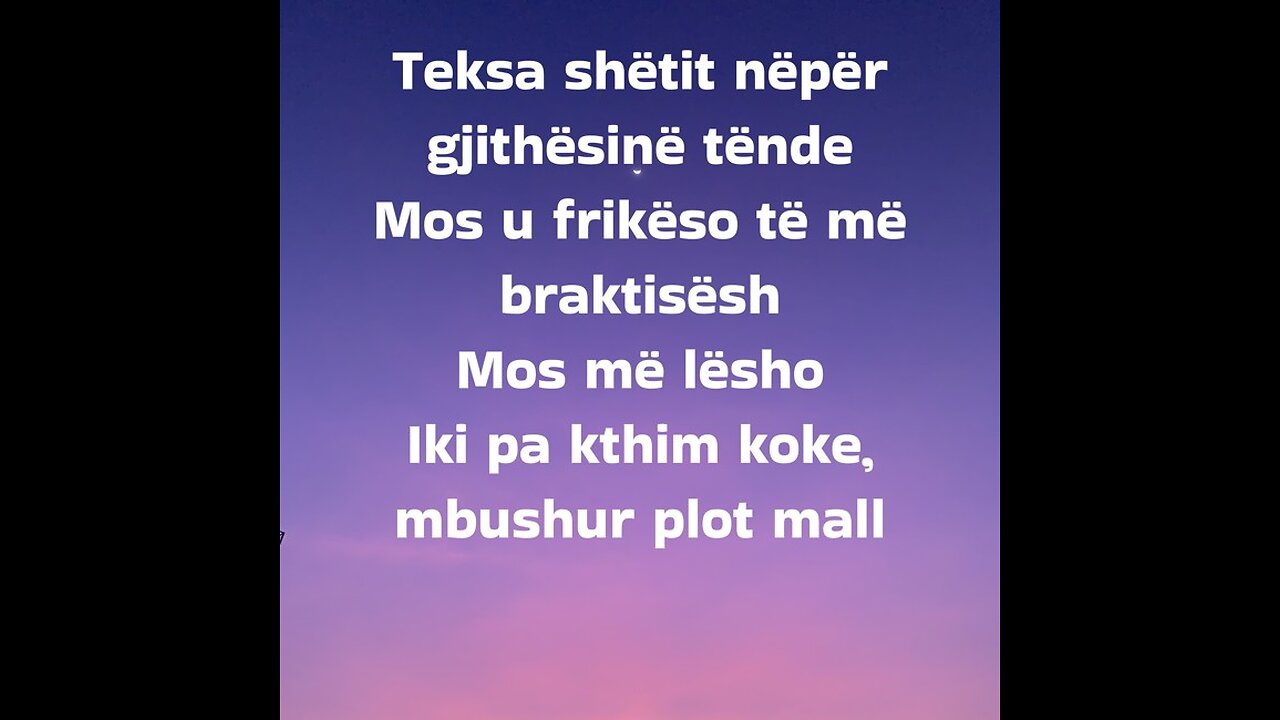 Edhe nëse nuk më mendon - Elisa