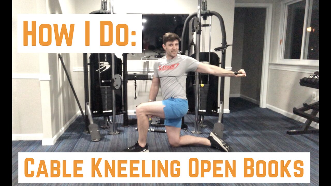 Cable Kneeling Open Books