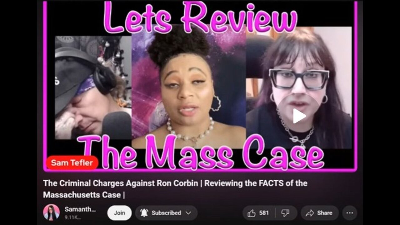 9-16-2023 Sam Tefler REWIND The Criminal Charges Against Ron Corbin