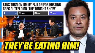 Jimmy Fallon DOGPILED by The Left Over Greg Gutfeld 'Tonight Show' Appearance!