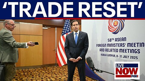 Rubio on Trump tariffs, China trade negotiations as Asean meetings wrap