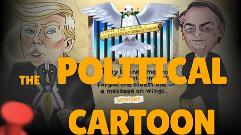 Political Cartoon President Donald Trump Jair Bolsonaro