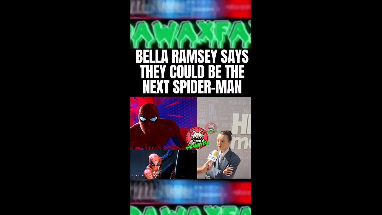 #BellaRamsey claims they could be the next #SpiderMan ❗️❗️ 👀 #peterparker