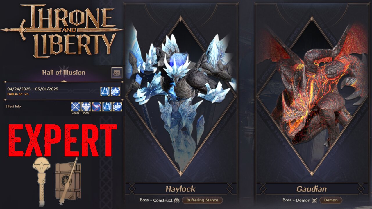 Hall of Illusion Expert as Wand Staff (Haylock & Gaudian) - Throne and Liberty