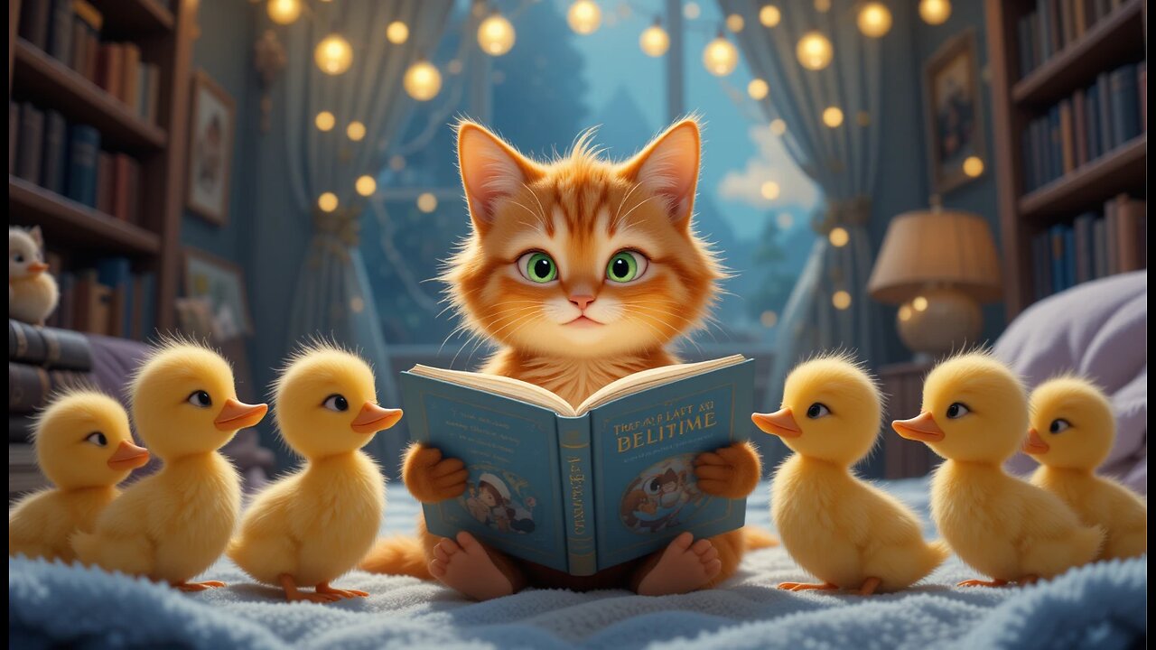 This Fluffy Cat Rescued a Duckling and Melted Our Hearts 🐾🦆