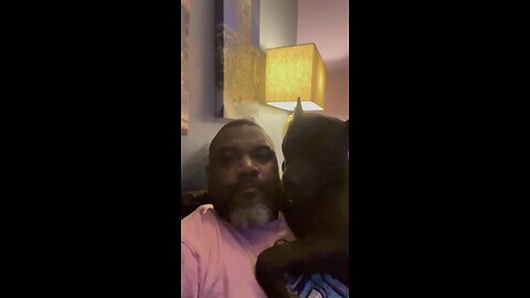 Attacked with kisses