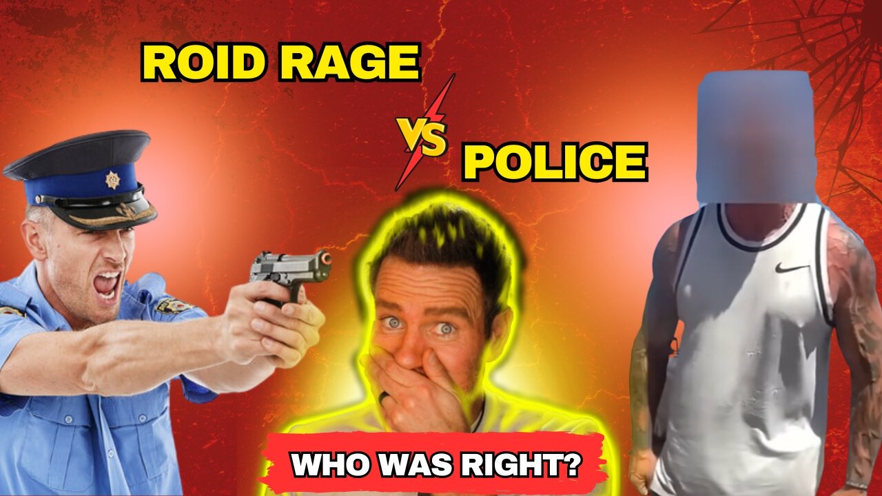 Roid Rage Gone Wrong: Steroid-Fueled Driver Shot After Attacking Cop