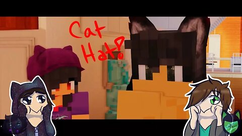 A Familiar Face || Grin reacts to Aphmau ft. Space Bubbles