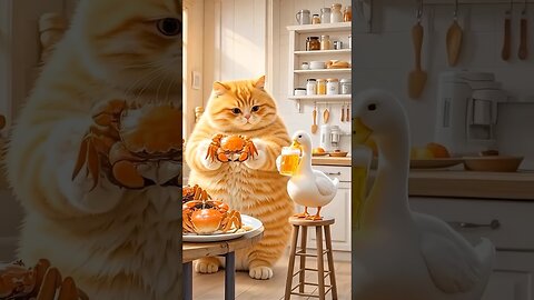 This cat's daily routine is WILD🙀