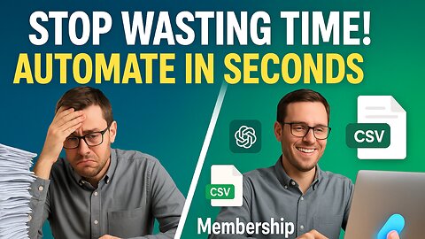 How to Automate Membership Payments Tracking Using AI | Save Hours with ChatGPT & AI