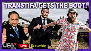 TRANSTIFA GETS THE MILITARY BOOT!! | CULTURE WARS 5.7.25 2PM